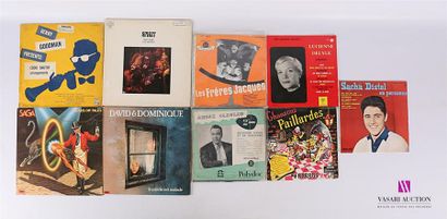 null Lot de dix vinyles :
- Benny Goodman Eddie Sauter - 1 disque 33T sous pochette...