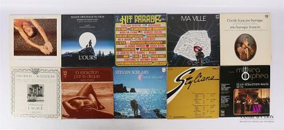 null Lot de dix vinyles :
- Roger Daltrey Partiing Should be painless - 1 disque...