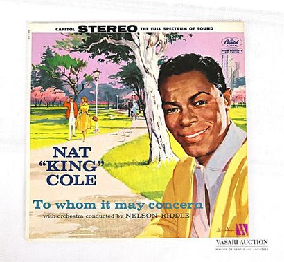 null NAT KING COLE - To whom it may concern
1 Disque 33T sous pochette cartonnée
Label...