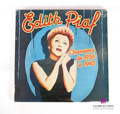 null EDITH PIAF 
Coffret de six vinyles - Chansons de 1936 à 1945 
Label : 6395 203...