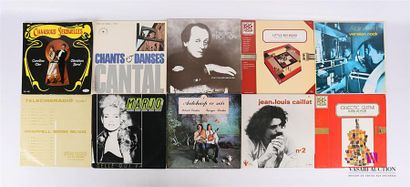 null Lot de dix vinyles :
- Chansons sensuelles Caroline Cler Christian Borel - 1...