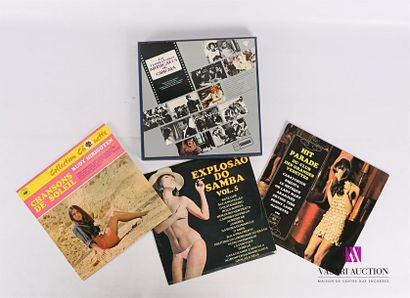 null Lot de neuf vinyles :
- COFFRET - Les Grandes Heures musicales du cinéma - 6...