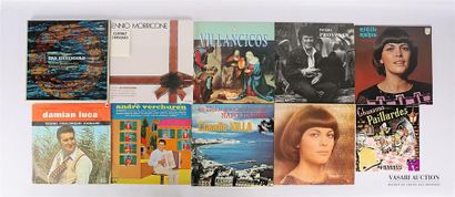null Lot de dix vinyles :
- COFFRET Richard Wagner Das Rheingold - 3 disques 33T...