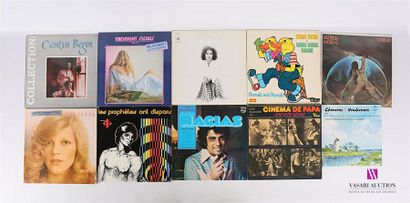 null Lot de dix vinyles :
- Cantin Begin Collection - 1 disque 33T sous pochette...