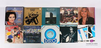 null Lot de dix vinyles :
- COFFRET Offenbach La Perichole - 2 disques 33T en coffret...