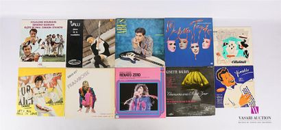 null Lot de dix vinyles :
- Folklore roumain Benome Damian Flûte de pan - 1 disque...