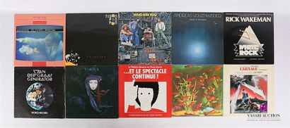 null Lot de dix vinyles :
- Torgue et Houppin Les louves & Pandora - 1 disque 33T...