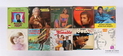 null Lot de dix vinyles :
- Vive l'operette Marcel Amont - 1 disque 33T sous pochette...