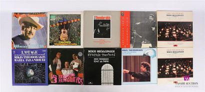 null Lot de dix vinyles :
- Pasajes Inmortales Juan Vicente Torrealba - 1 disque...