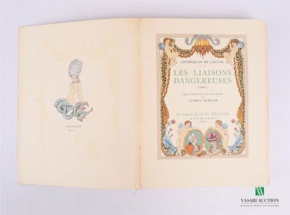 null GHODERLOS DE LACLOS - Les liaisons dangereuses - Paris Le Vasseur & Cie 1934...
