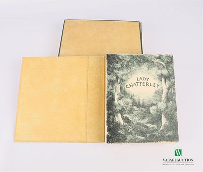 null LAWRENCE D.H. - Lady Chatterley - Paris Éditions des Deux Rives 1946 - in strong...