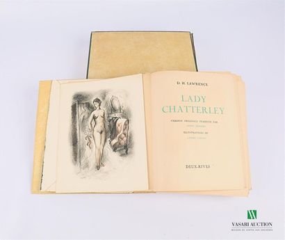 null LAWRENCE D.H. - Lady Chatterley - Paris Éditions des Deux Rives 1946 - in strong...