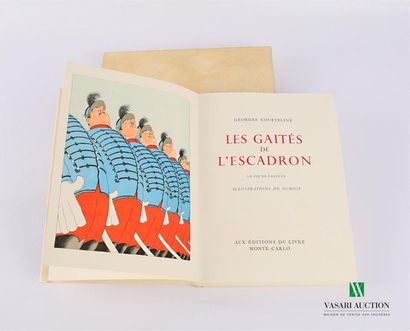 null COURTELINE Georges DUBOUT (illustration) - Les Gaités de l'Escadron - Monte-Carlo...