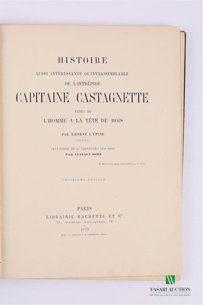 null LEPINE Ernest - Story as interesting as it is implausible of the intrepid Captain...