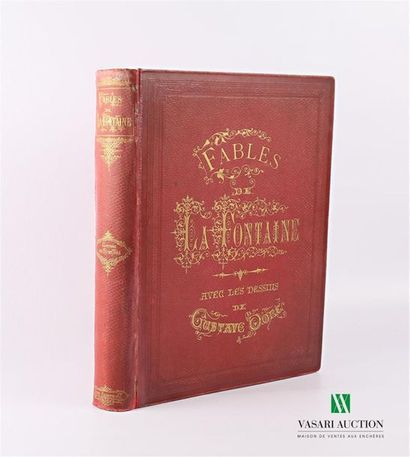 null DE LA FONTAINE Jean - Fables de la Fontaine - Paris Hachette et Cie 1868 - one...