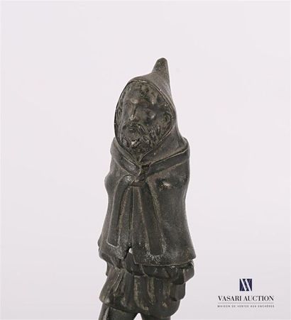 null Candlestick subject forming a candlestick with a draped
man (slight wear to...
