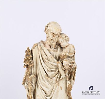null Saint Joseph
Terracotta patina
XVIIIth century
(accidents and missing, restorations,...