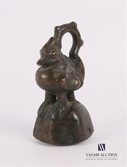 null BIRMANIA
Bronze aviforme opium weight 
XIXth century 
High. 11 cm 