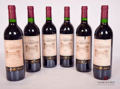 null 6 bouteilles	Château LA CARDONNE	Médoc CB	1993

	Médaille d'Or à Paris. Et....