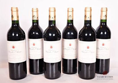 null 6 bouteilles	Château SAINTE ANNE	Pauillac mise nég.	2002

	Et.: 5 impeccables,...