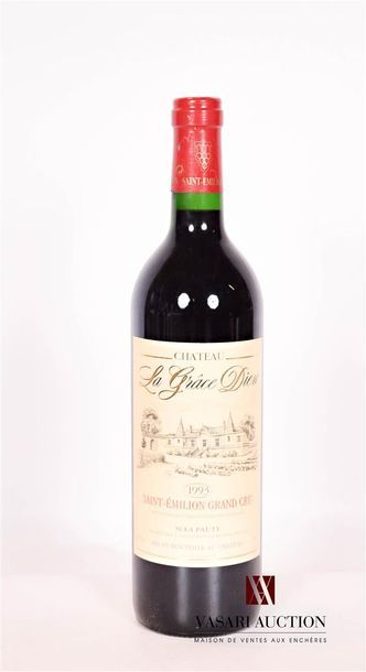 null 1 bouteille	CH. LA GRACE DIEU	St Emilion GC	1993

	Présentation et niveau, ...