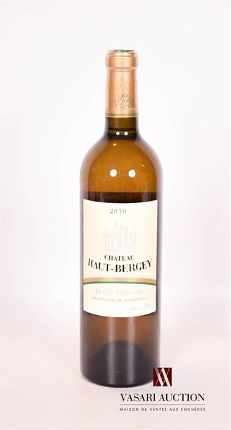 null 1 bouteille	CH. HAUT BERGEY	Graves	2010

	Présentation, niveau et couleur, ...