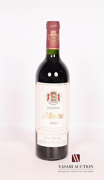 null 1 bouteille	MADIRAN Montus Cuvée Prestige		1990

	Et. impeccable. N : bas g...