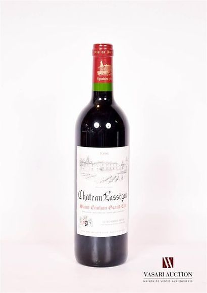 1 bouteille	Château LASSÈGUE	St Emilion GC	1996

	Et....