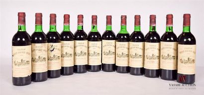 null 12 bouteilles	Château PETIT-FAURIE-QUET	St Emilion	1985

	Et.: 10 tachées, 2...