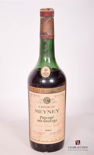 null 1 BottleChâteau MEYNEYSt Estèphe1964

	And. faded and stained. Oxidized capsule....