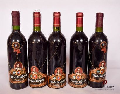 null 5 bouteilles	CARINENA Baron de Lajoyosa mise Bodegas Ignacio Marin		

	1 blle...