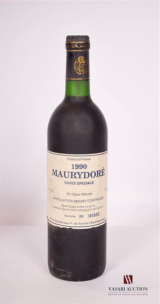 null 1 bottleVDN MAURYDORÉ "Cuvée Spéciale" put P. de Volontat Vit.1990

	17°. And....