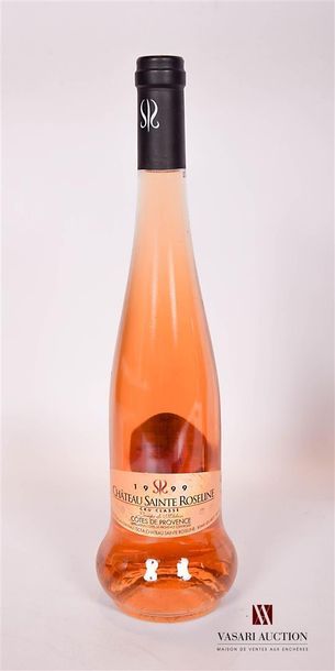 null 1 bouteille	CÔTES DE PROVENCE CC rosé mise Château Ste Roseline 		1999

	Présentation...