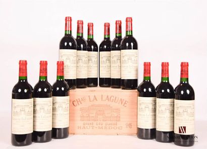 null 12 bouteilles	Château LA LAGUNE	Ht Médoc GCC	1995

	Et. excellentes. N : bas...