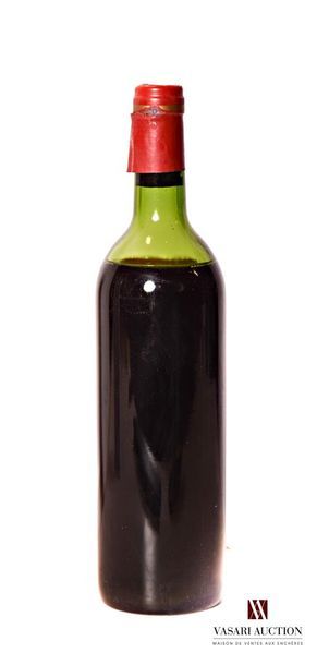 null 1 bouteille	Château BRANE CANTENAC	Margaux GCC	1975

	Sans étiquette. Jupe de...
