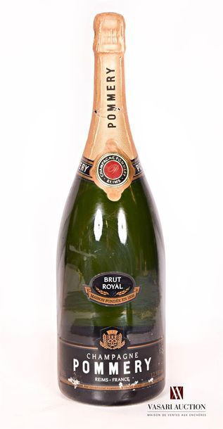 null 1 magnumChampagne POMMERY Brut RoyalNM

	And... a little worn. N: good.

