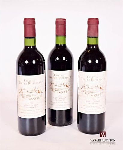 3 bouteilles	Château TERTRE ROTEBOEUF	St...