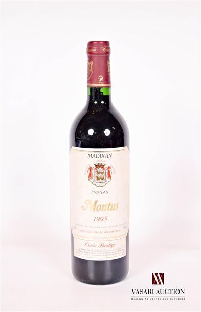 null 1 bouteille	MADIRAN Château Montus "Cuvée Prestige"		1995

	Et. fanée et tachée....