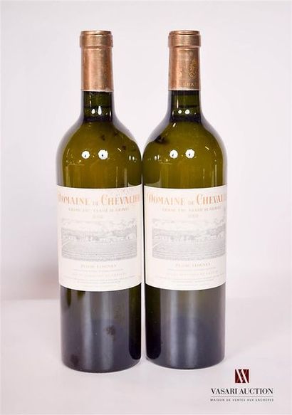null 2 bouteilles	DOMAINE DE CHEVALIER	Graves GCC blanc	2002

	Et. un peu tachées....