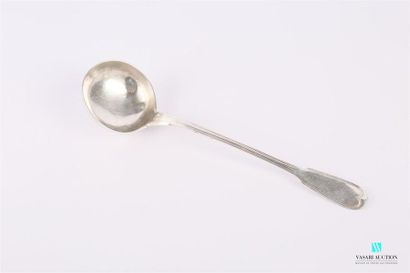 null Silver ladle (1809-1819), the handle decorated with fillets
Weight: 217.95 g
(small...