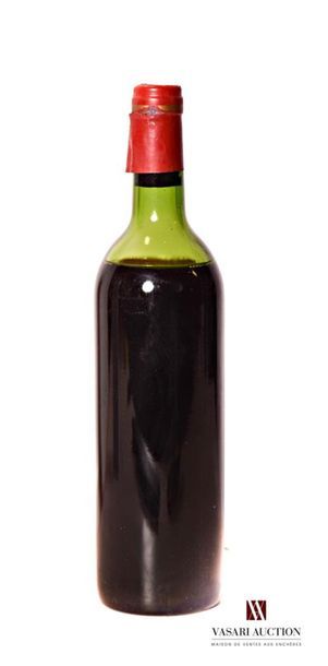 null 1 bouteille	Château BRANE CANTENAC	Margaux GCC	1975
	Sans étiquette. Jupe de...