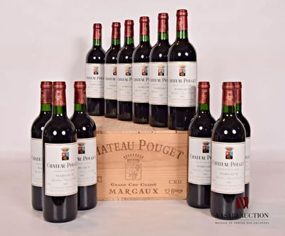 null 12 bouteilles	Château POUGET	Margaux GCC	2000
	Présentation et niveau, impeccables....
