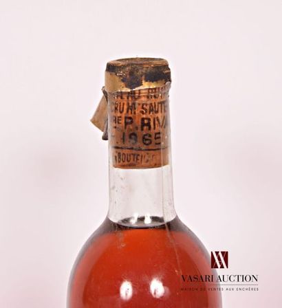 null 1 bouteille	Château GUIRAUD	Sauternes 1er GCC	1965
	Et. très fanée et tachée....