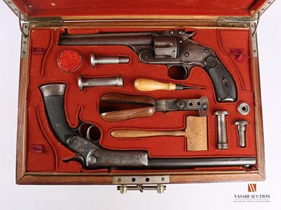 null Revolver à brisure Smith & Wesson type Russian, calibre 44, canon de 16,5 cm,...