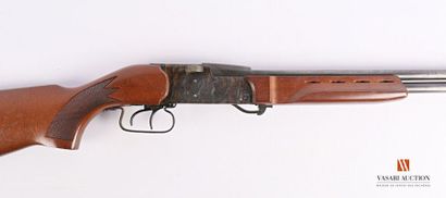 null Carabine superposés calibre 12 mm, canons de 69 cm, boitier jaspé et marqué...