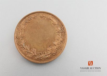 null Ville de Lille - Médaille de table, bronze, 40 mm, TTB
