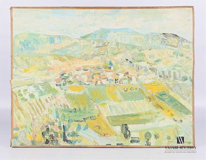 null SAINT JEAN Marcel (1914-1994)
Saint Loup 
Oil on canvas
Signed lower right and...