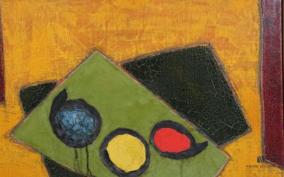 null G.H. CLADIS (20th century)
Sunny Side up
Oil on canvas
Signed and dated 1971...