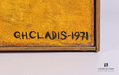 null G.H. CLADIS (XXème siècle)
Sunny Side up
Huile sur toile
Signée et datée 1971...