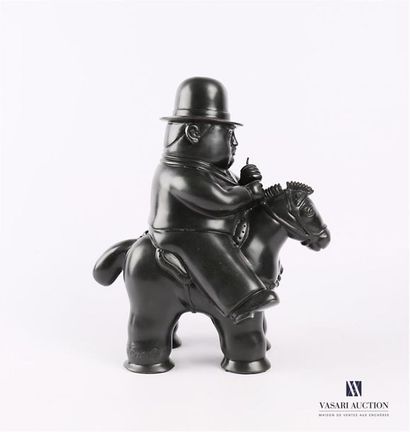 null BOTERO Fernando (born 1932), after
Cavalier
Bronze with black patina
Signed...